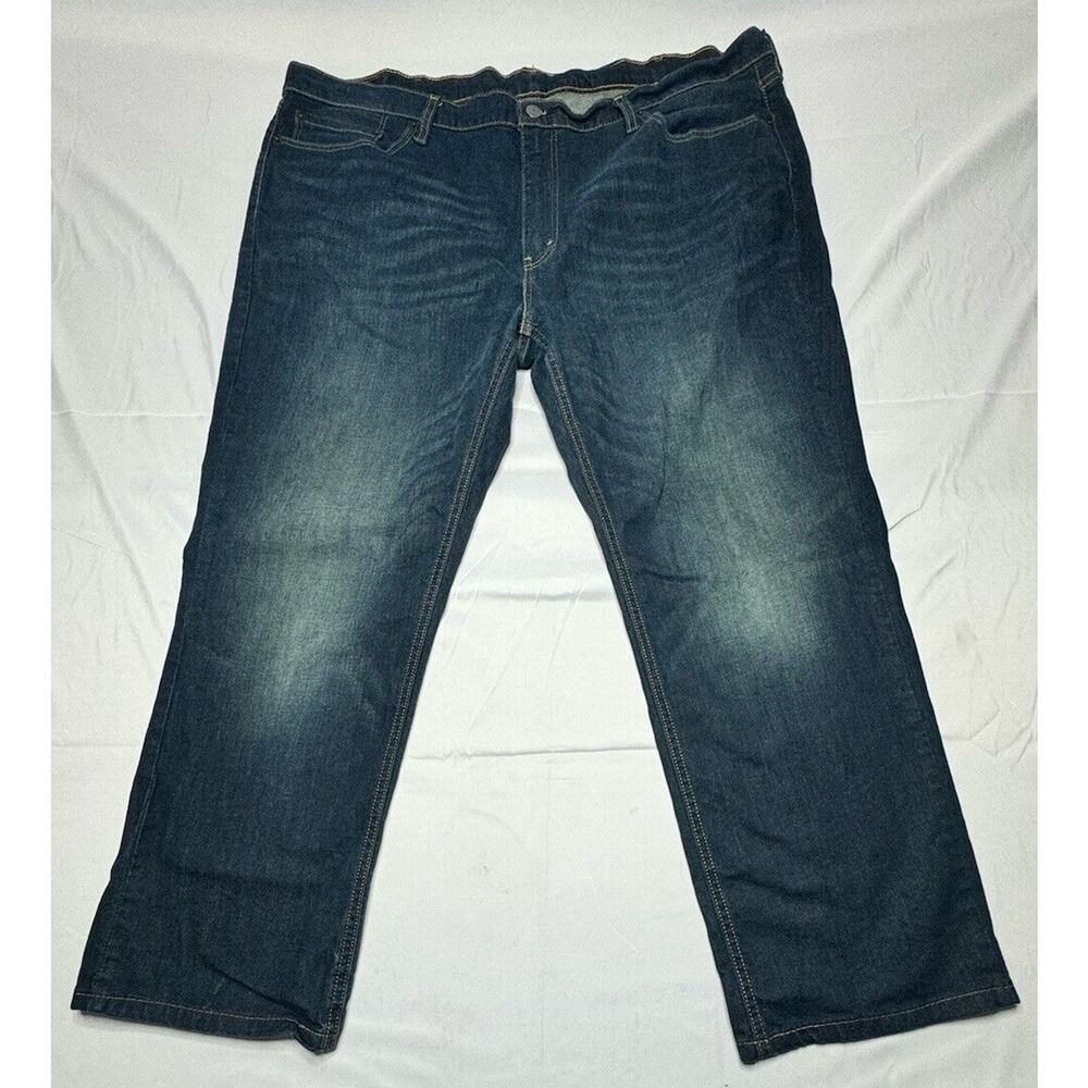 Levis 541 Men's Straight Leg Blue‎ Denim Jeans - Size 46x29